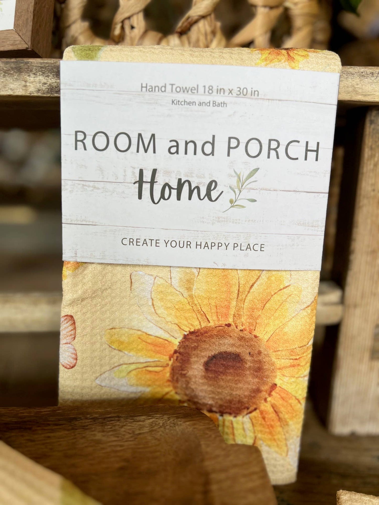 Sunflower - Hand/Tea Towel - Recycled Microfiber