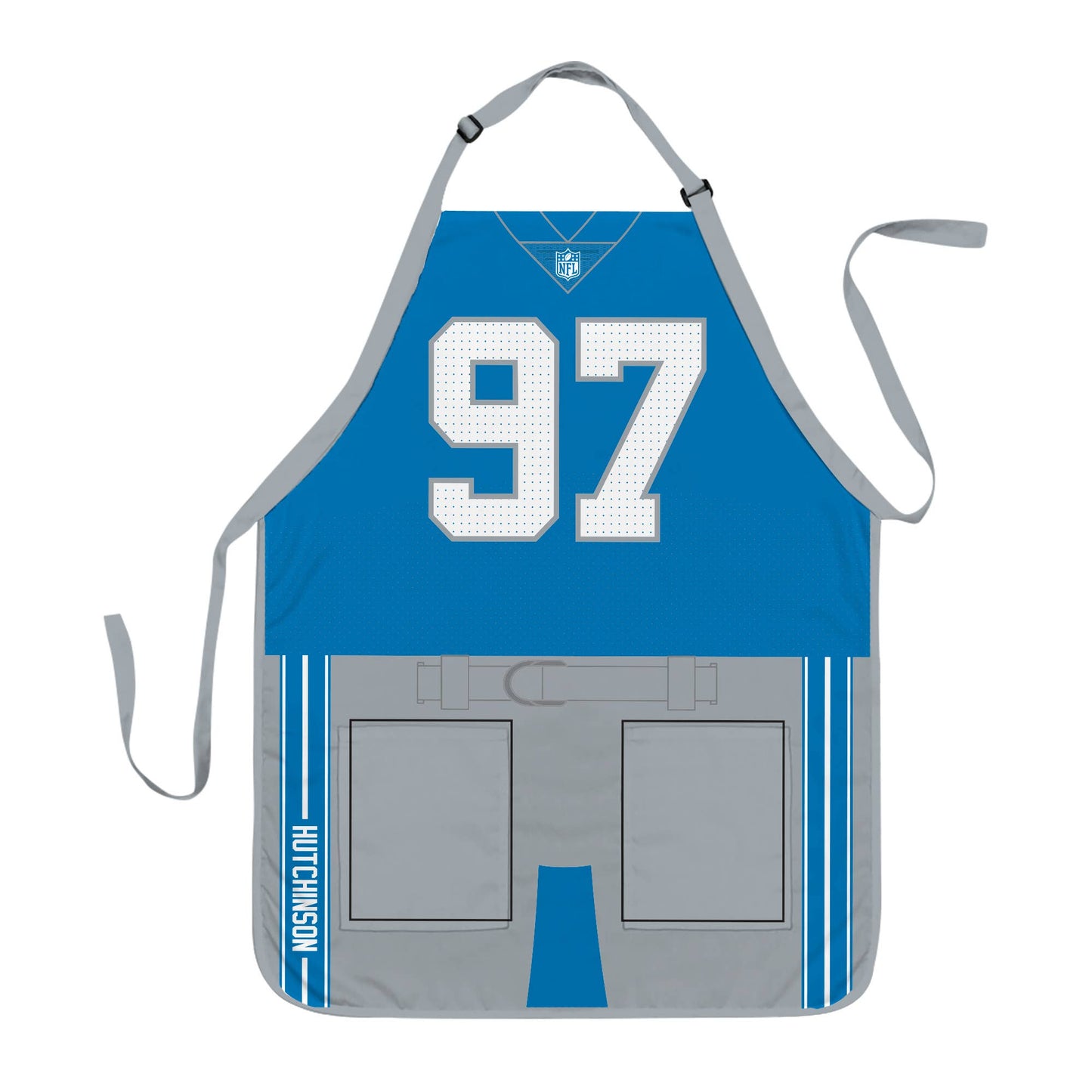 Detroit Lions NFL Jersey Apron - Aiden Hutchenson