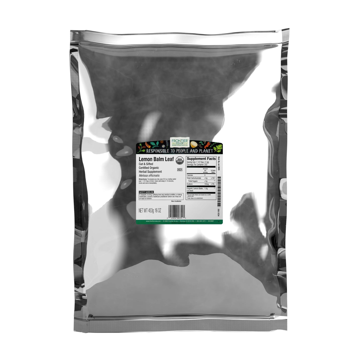 Lemon Balm Leaf Organic Tea