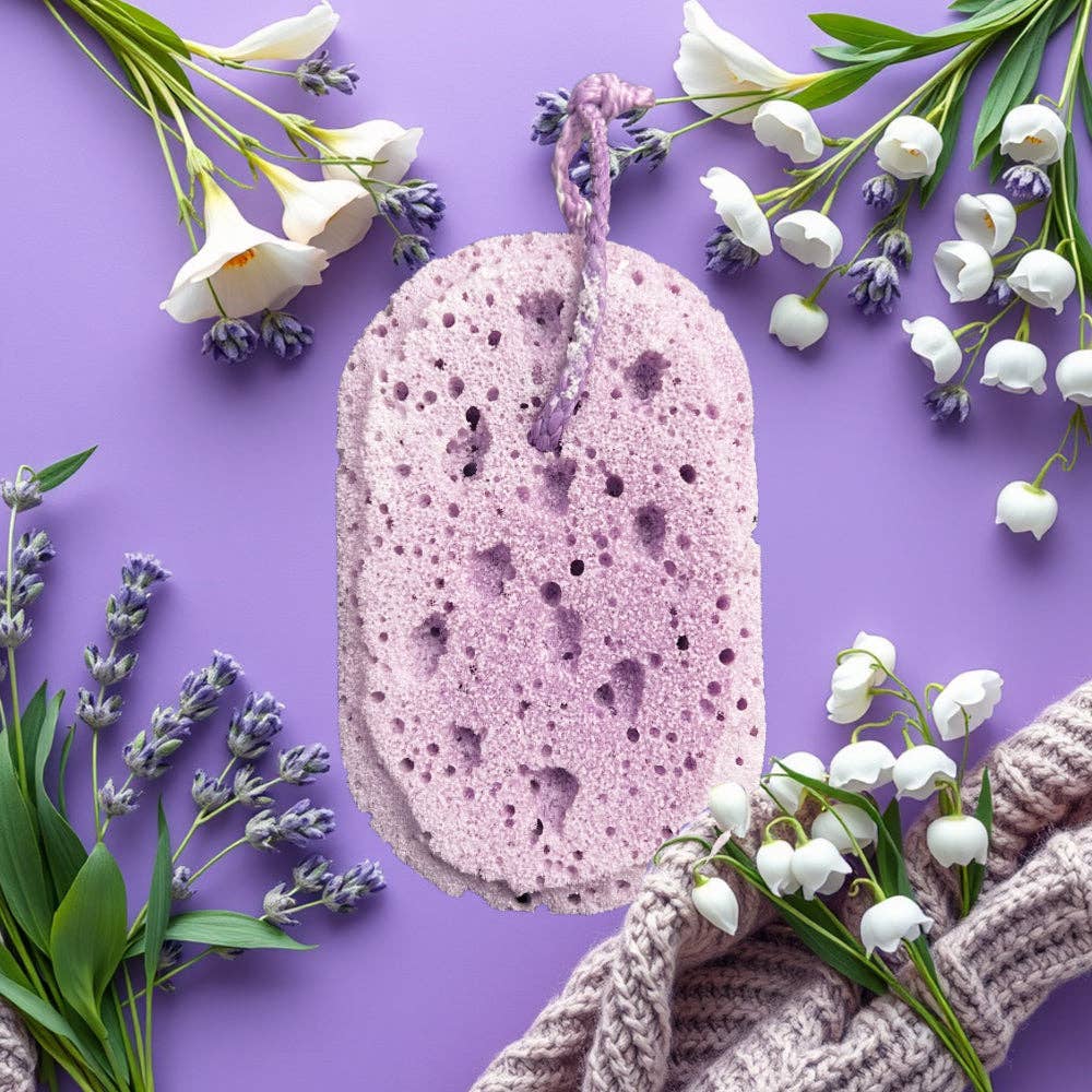 Soapy Scrubbie - Lavender Cashmere