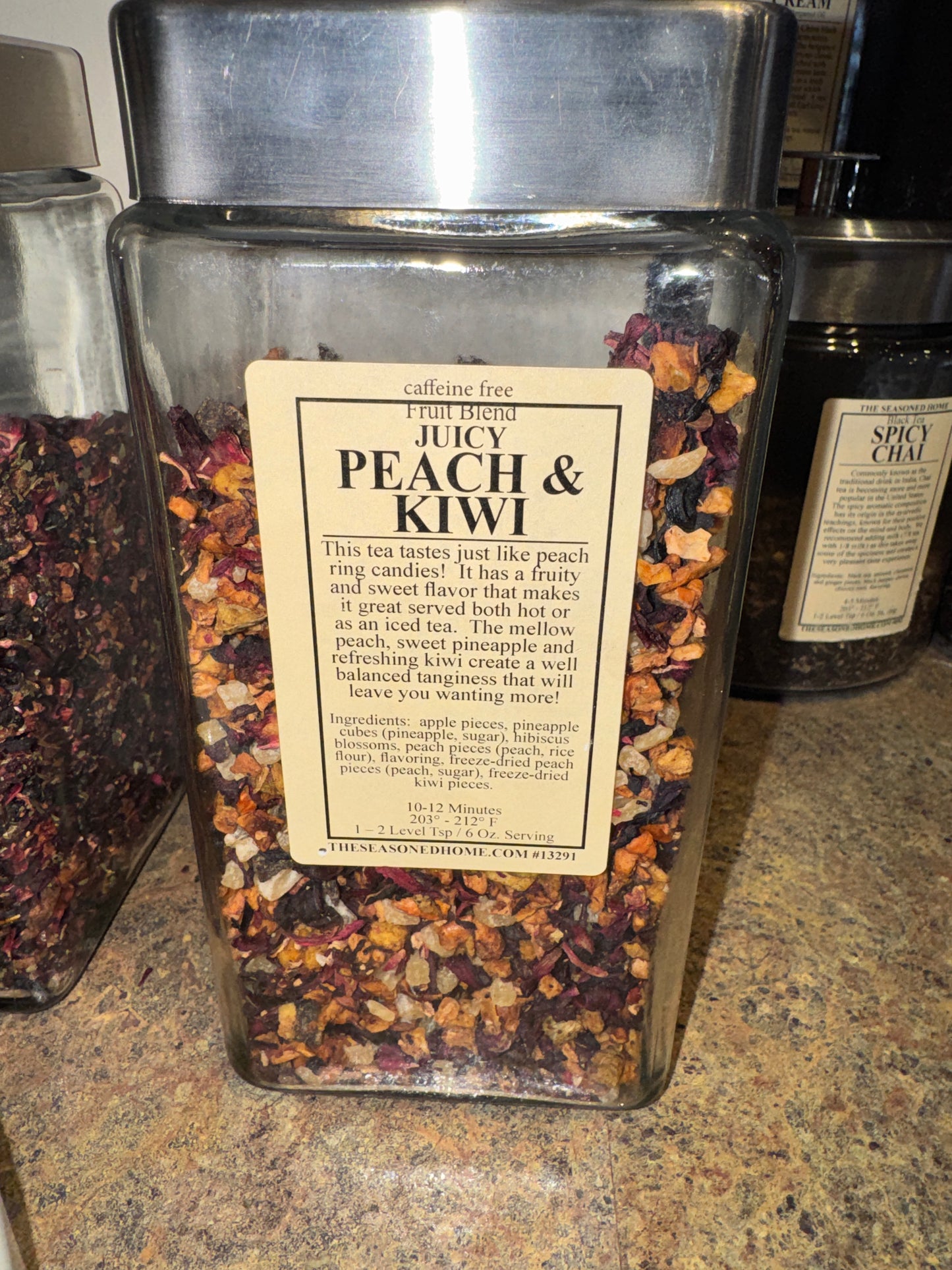 Juicy Peach & Kiwi Fruit Tea