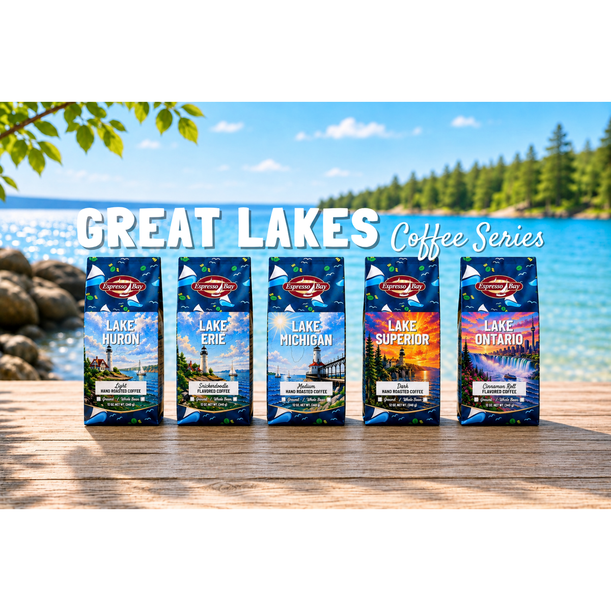 Lake Michigan Blend: Whole Bean / 12 oz.