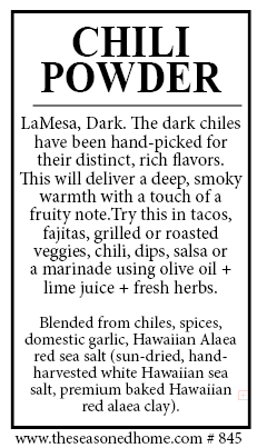 Chili Powder Blend