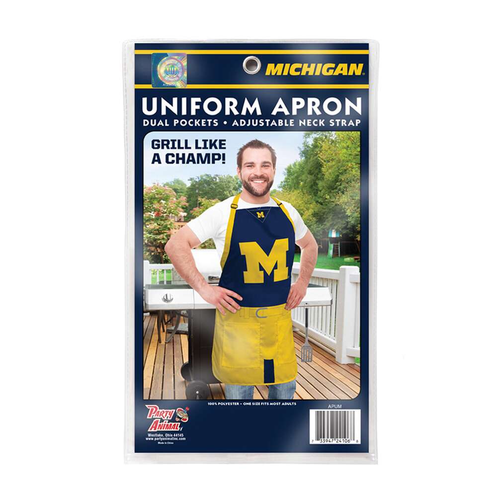 NCAA Jersey Apron - Michigan