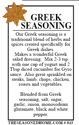 Greek Seasoning-Blends