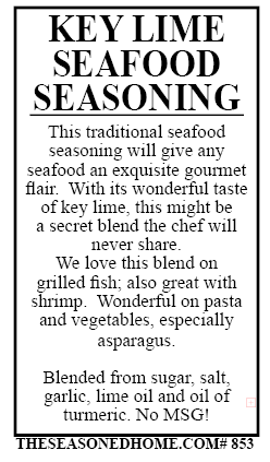 Key Lime Seafood Seasoning