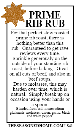 Prime Rib Rub Blend