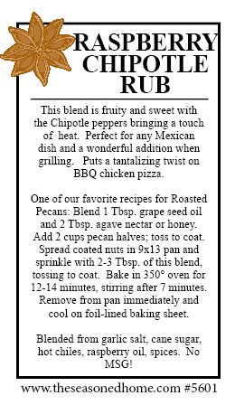 Raspberry Chipotle Rub