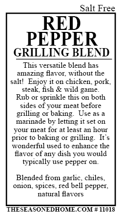 Red Pepper Grilling Blend