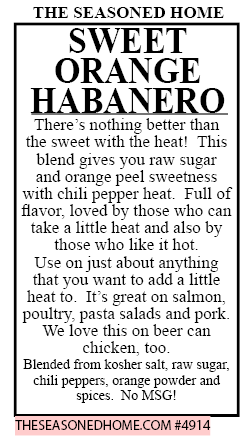 Sweet Orange Habanero