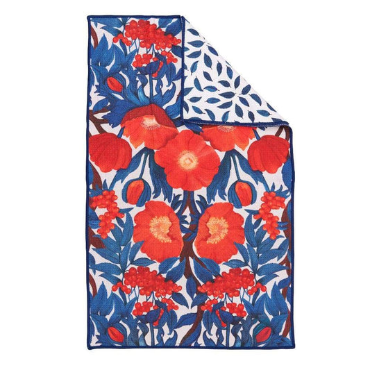 Icelandic Poppies Eco Tea Towel