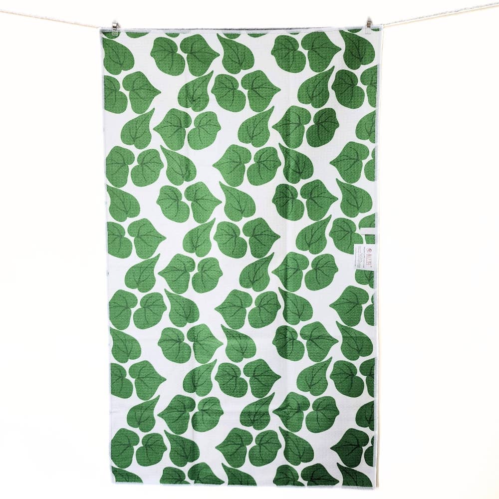 Lemons - Dual Sided Hand Towel-Microfiber Kitchen Towel