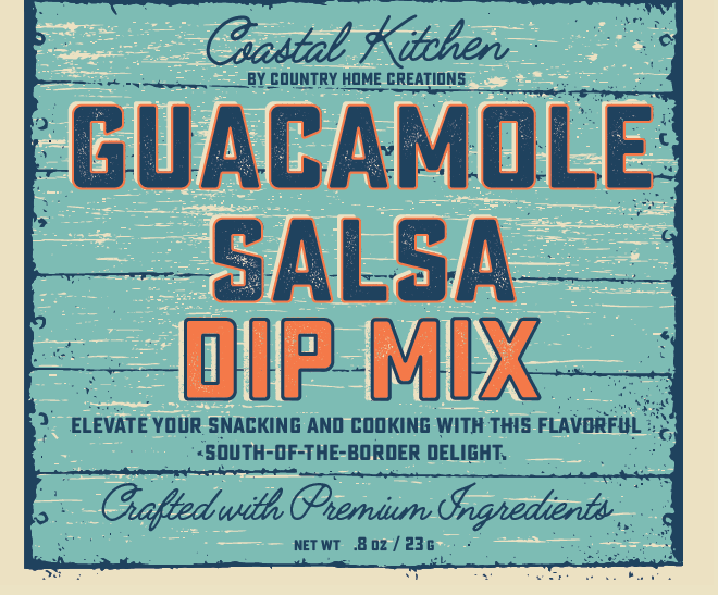Coastal Kitchen- Guacamole Salsa Mix
