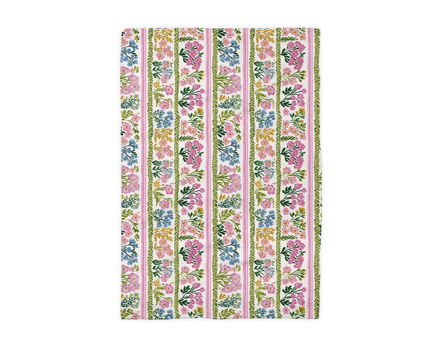 Pastel Floral Kitchen Flower Bloom Spring Summer Towel