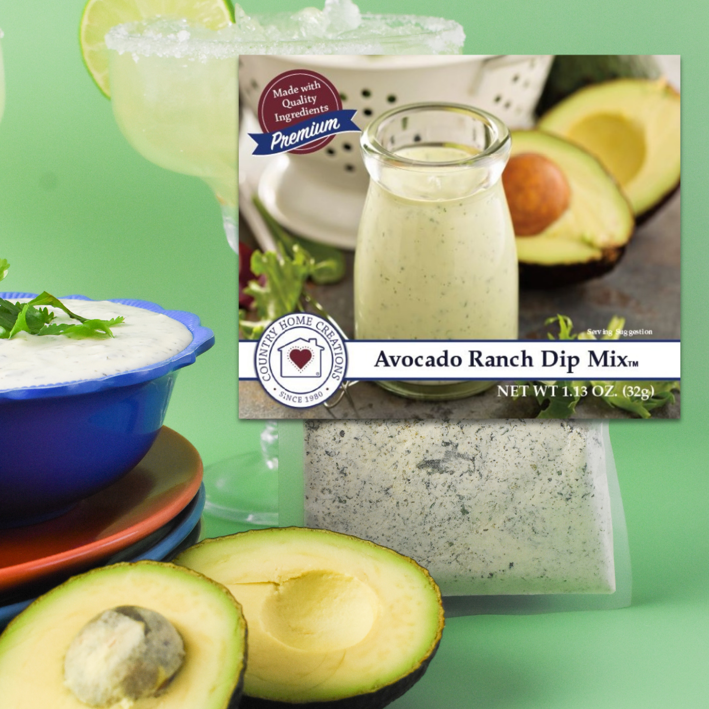 Avocado Ranch Dip Mix