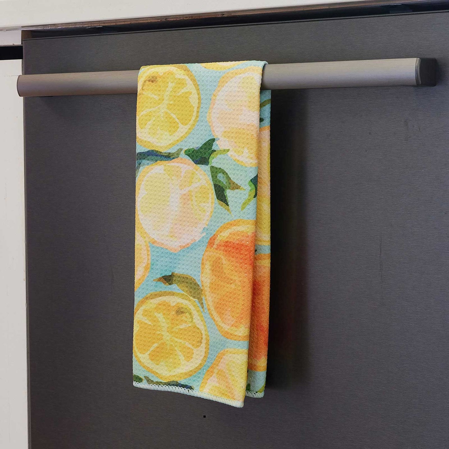 Lemon Slices Eco Kitchen Tea Towel