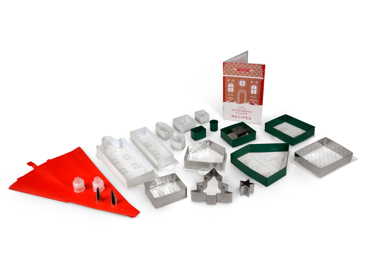 Make Your Own Gingerbread Village – Cutters & Frosting Tools