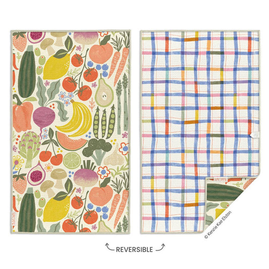 Farm Stand Ultra Absorbent Microfiber Kitchen Towel