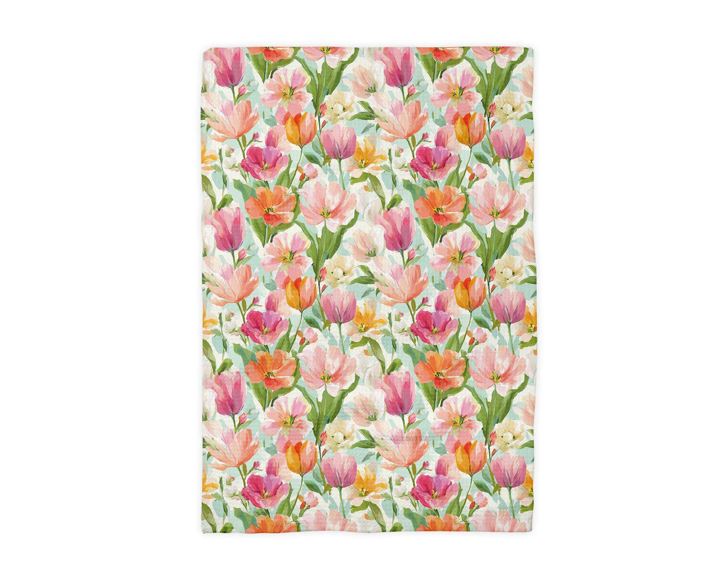 Tulip Kitchen Flower Bloom Spring Summer Towel
