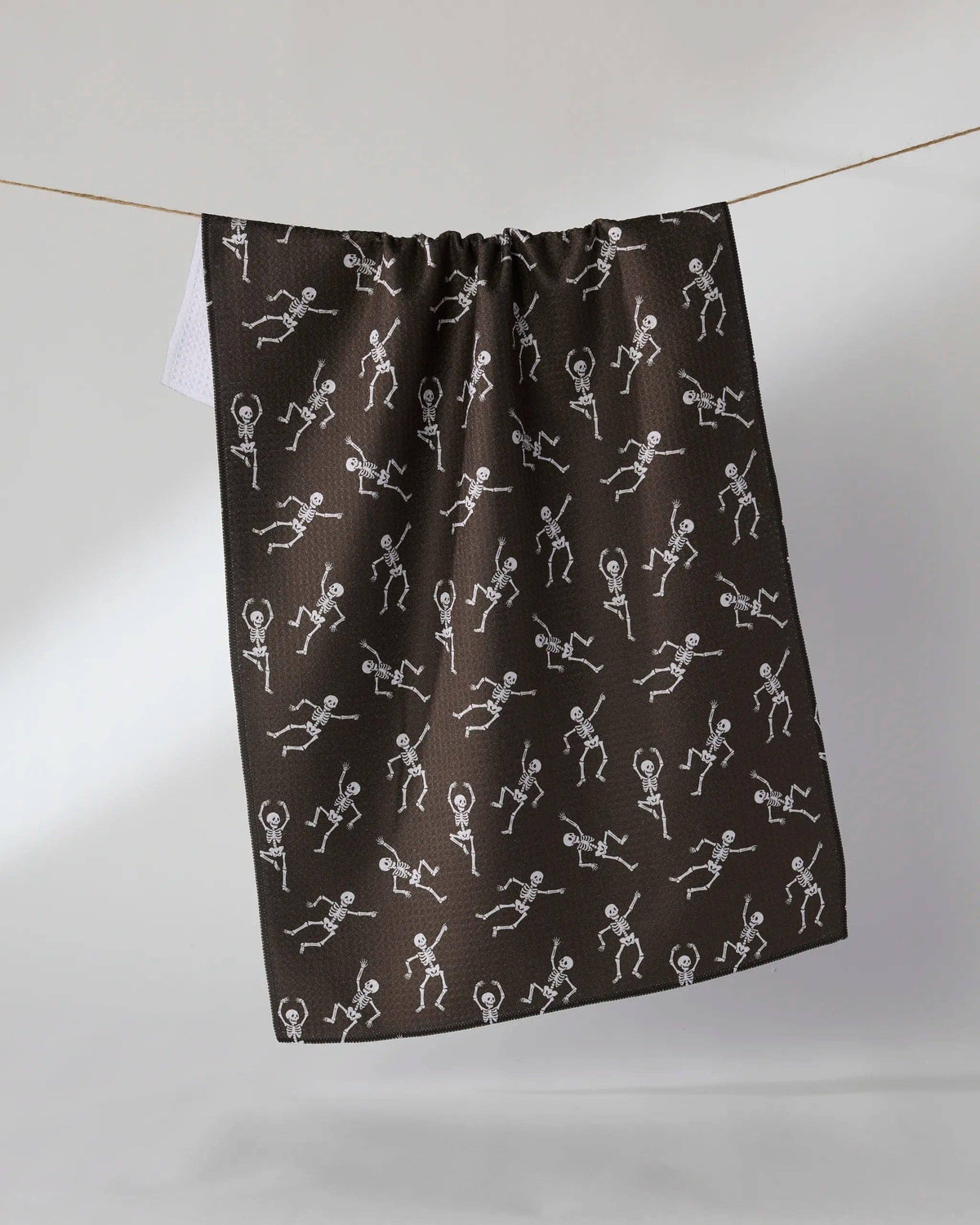 Bone Jamboree Tea Towel: White