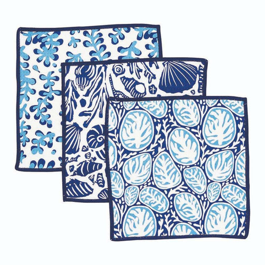 Sea Life Eco Dish Cloth (Set of 3)