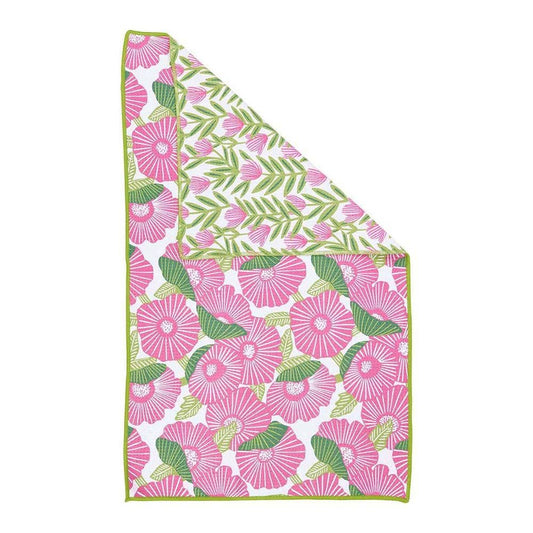Poppy Papaver Eco Tea Towel