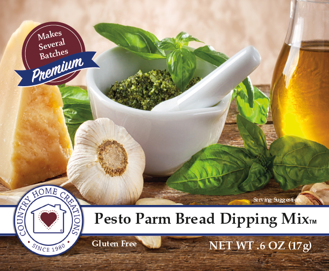 Pesto Parmesan Bread Dipping Mix