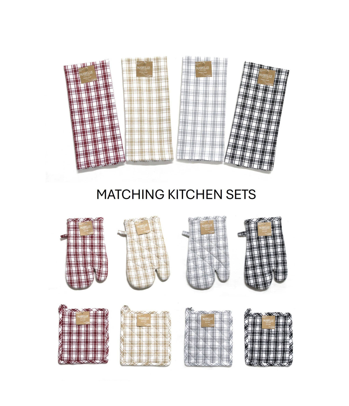 Buffalo Plaid Ovenmitts & Potholders