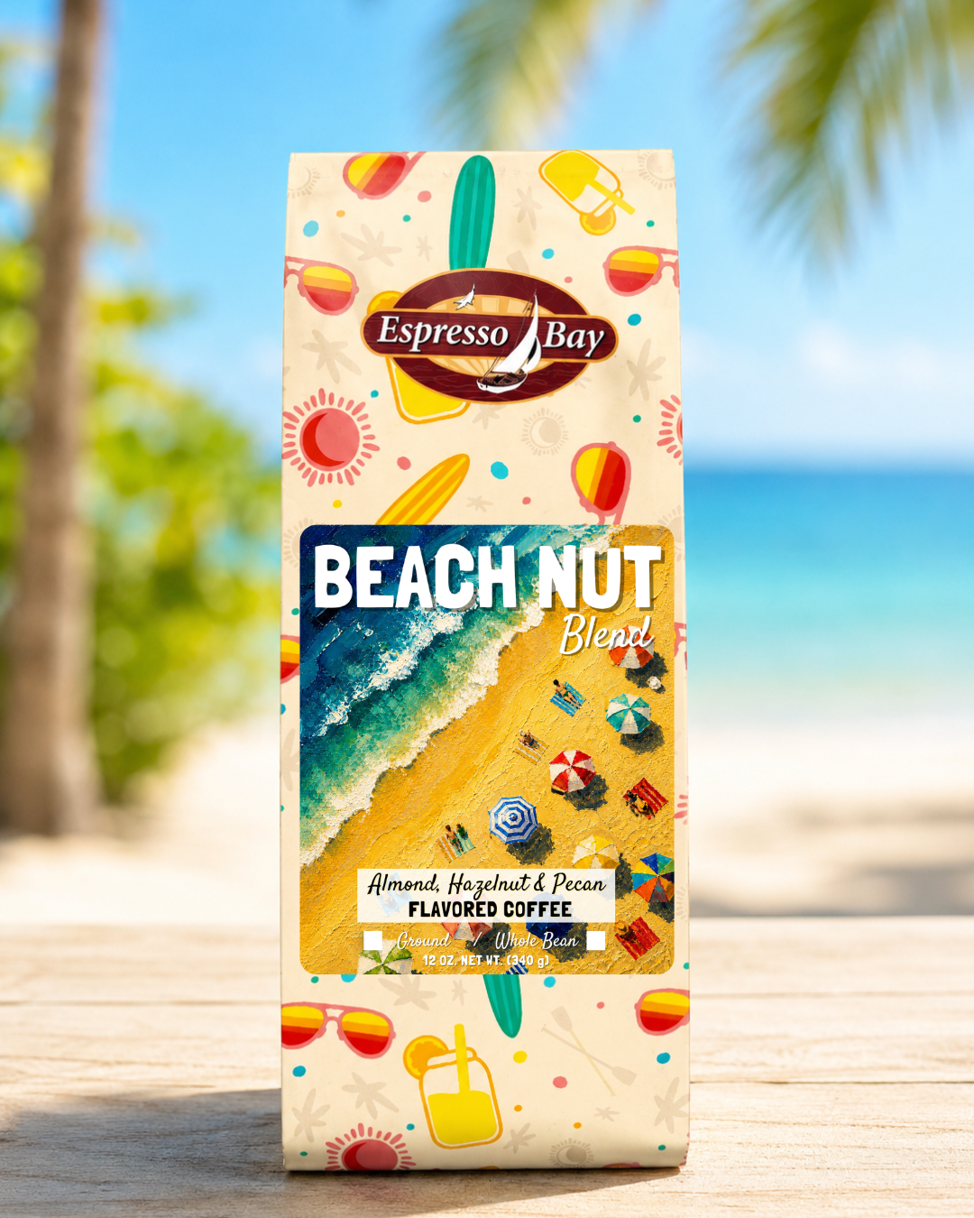 Beach Nut Blend: Ground / 12 oz.