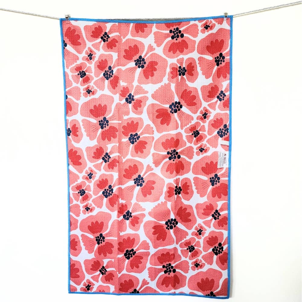 Blush - Dual Sided Hand Towels - Microfiber Kitchen Towels