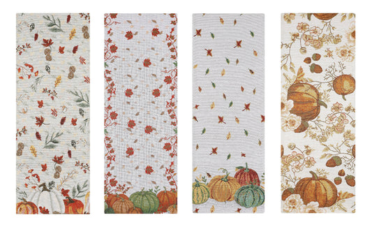 Fall Tapestry Table Runner 72-Inch