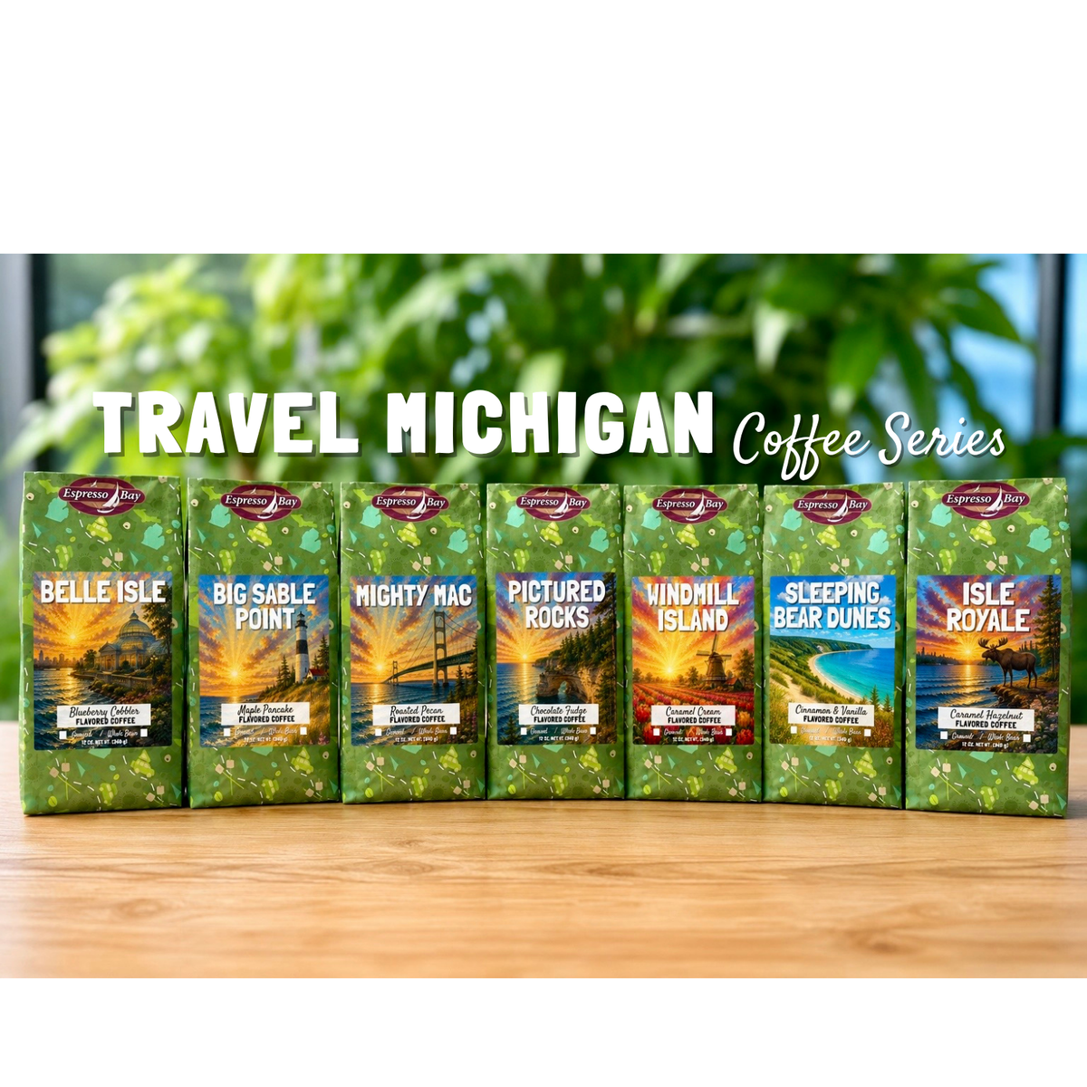 Mighty Mac Blend: Whole Bean / 12 oz. Flavored: Roasted Pecan