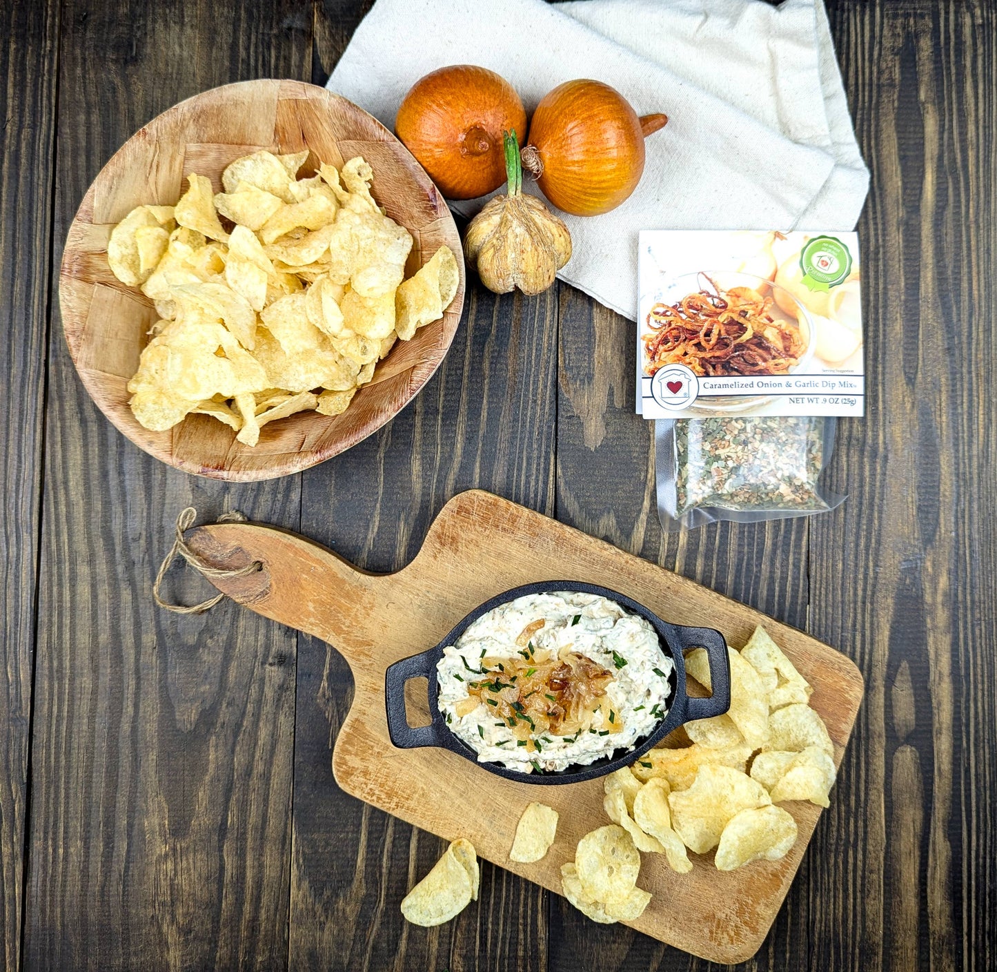 Caramelized Onion & Garlic Dip Mix