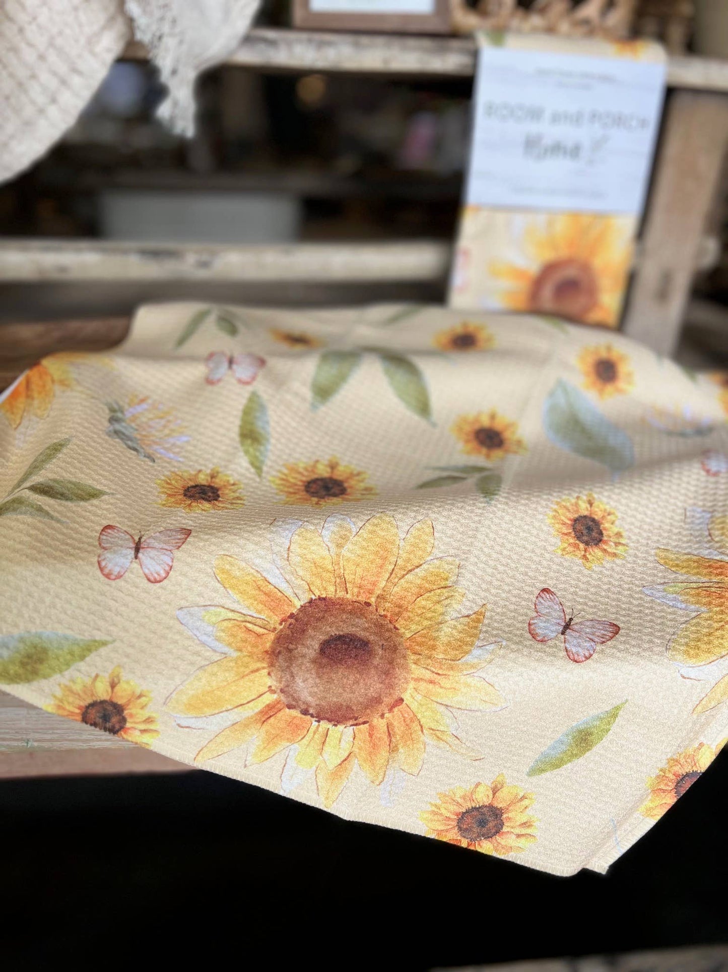 Sunflower - Hand/Tea Towel - Recycled Microfiber