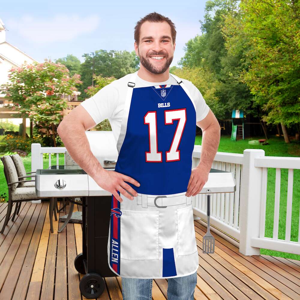 Buffalo Bills NFL Jersey Apron - Josh Allen