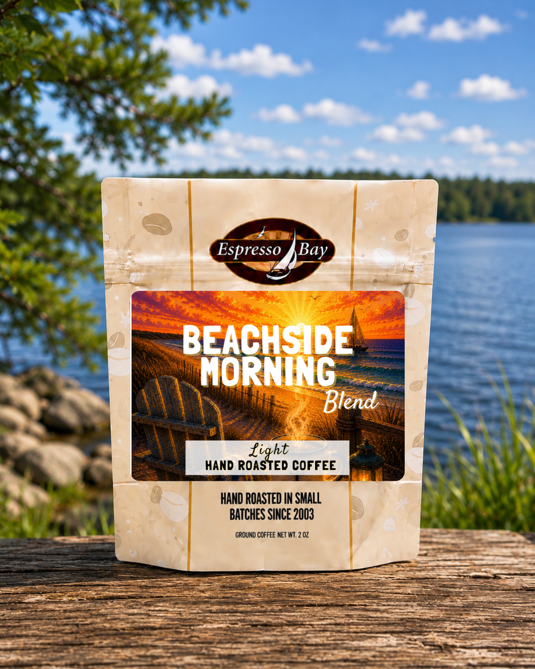 Single Serve Coffee Pack: Beachside Morning [Light Roast]