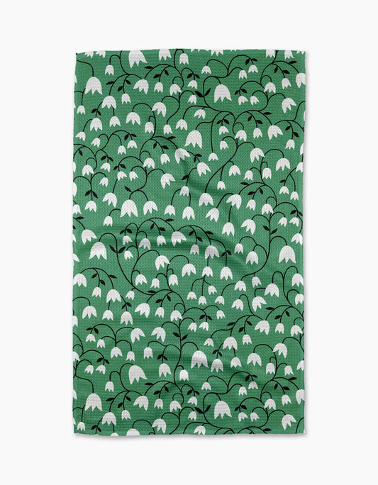 Snowdrop Tea Towel