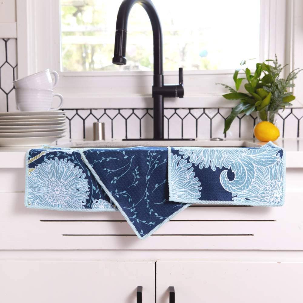 Chrysanthemum Eco Dish Cloth (Set of 3)
