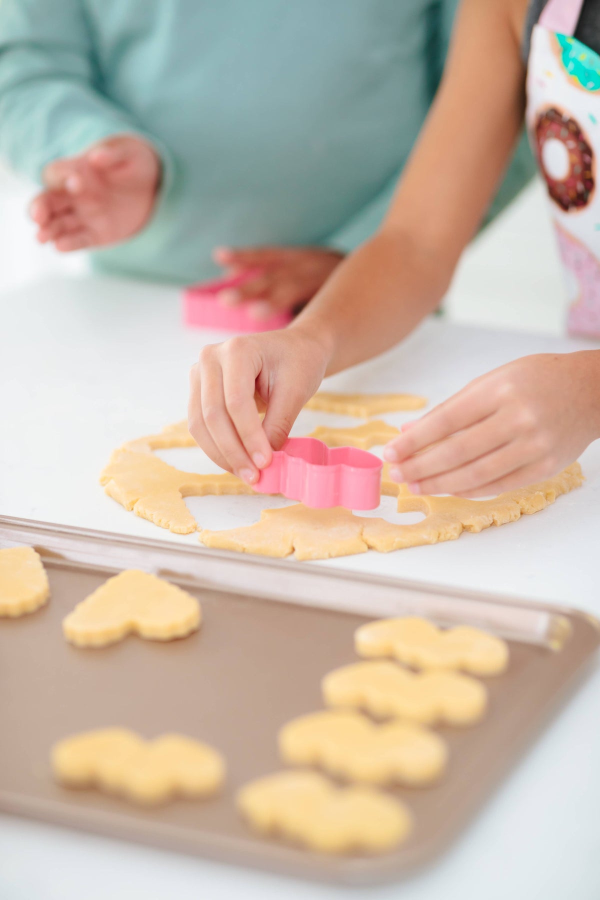 Bake With Love Spatula & Heart Cookie Cutter