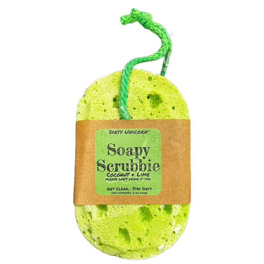 Soapy Scrubbie - Coconut Lime