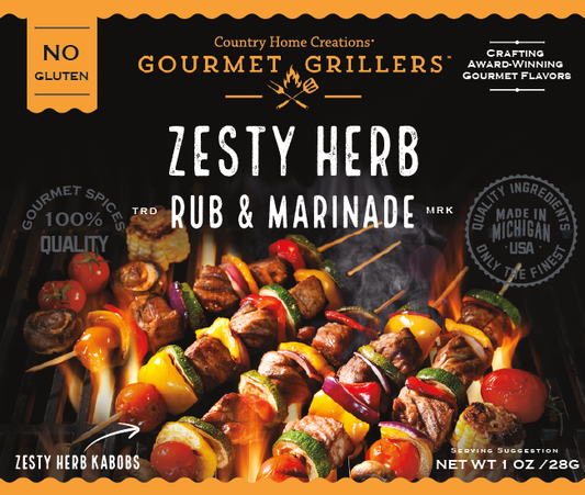 Gourmet Griller- Zesty Herb Rub & Marinade