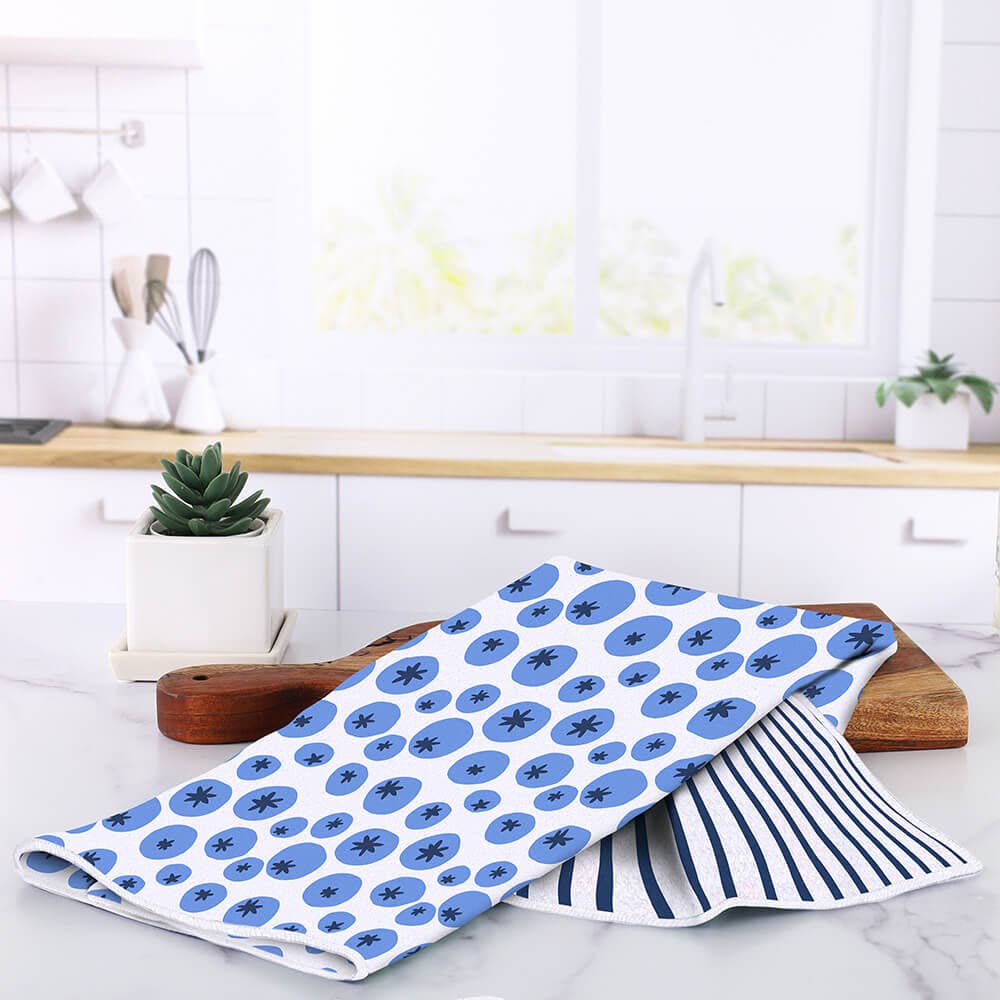 Blueberry Medley Eco Tea Towel