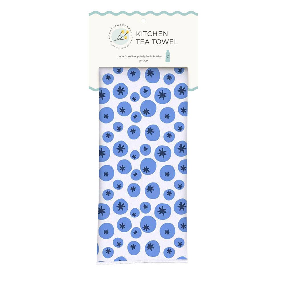 Blueberry Medley Eco Tea Towel
