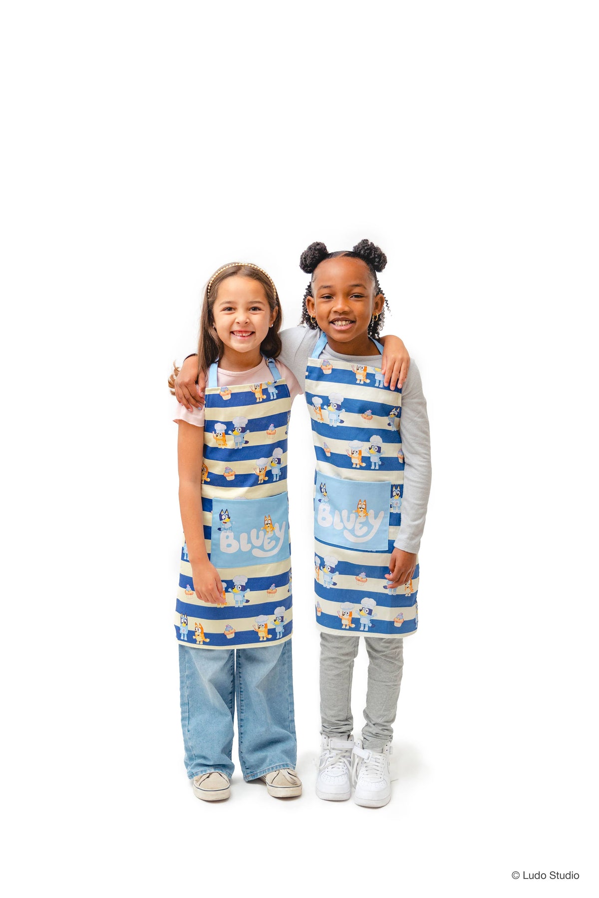 BLUEY™ Adult & Youth Apron Set – Matching Family Aprons