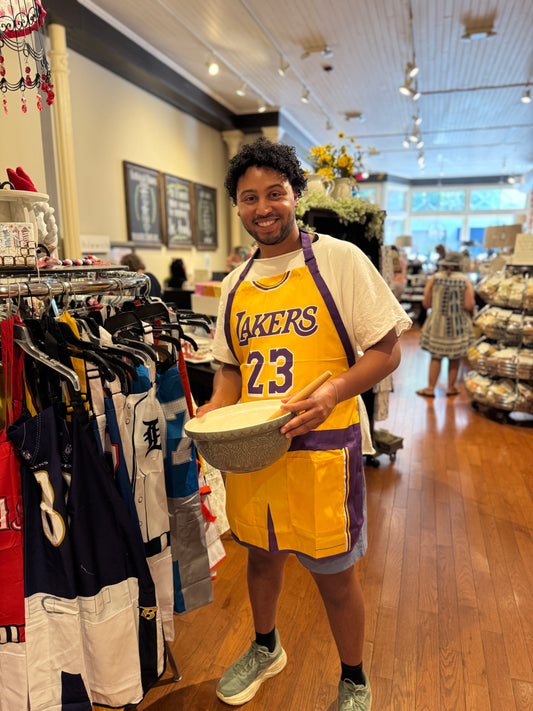 Los Angeles Lakers NBA Jersey Apron - LeBron James