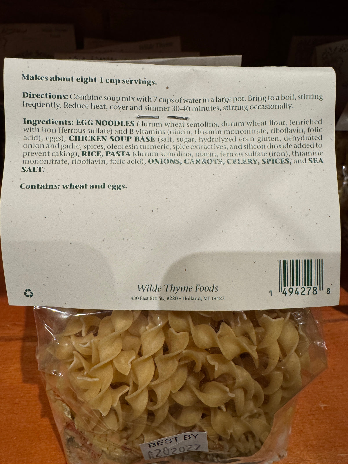 Mom's Chick'n Noodle Soup
