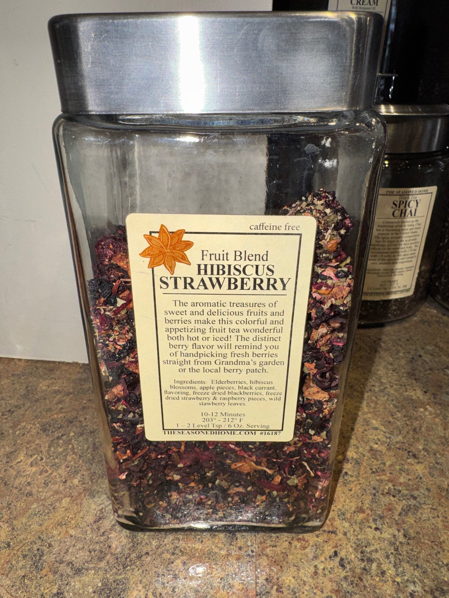 Strawberry Hibiscus Fruit Tea