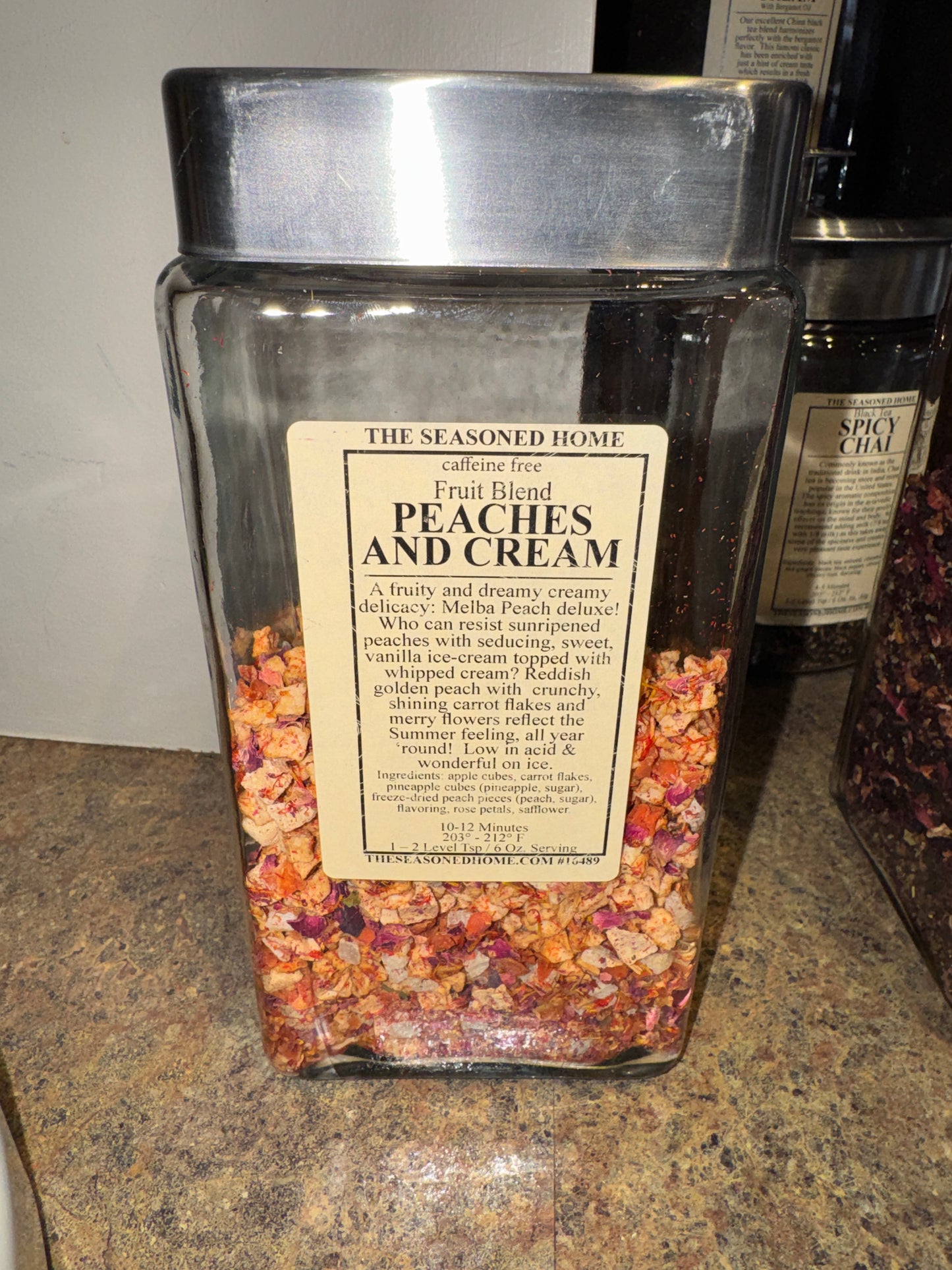 Peaches and Cream Fruit Tea