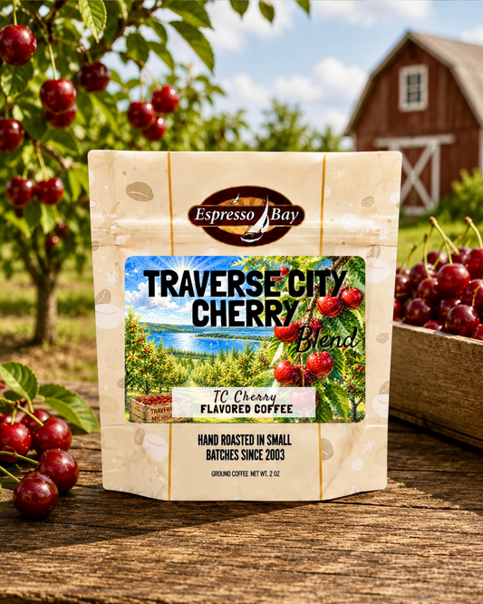 Traverse City Cherry: Single Serve Coffee Pack