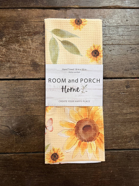 Sunflower - Hand/Tea Towel - Recycled Microfiber